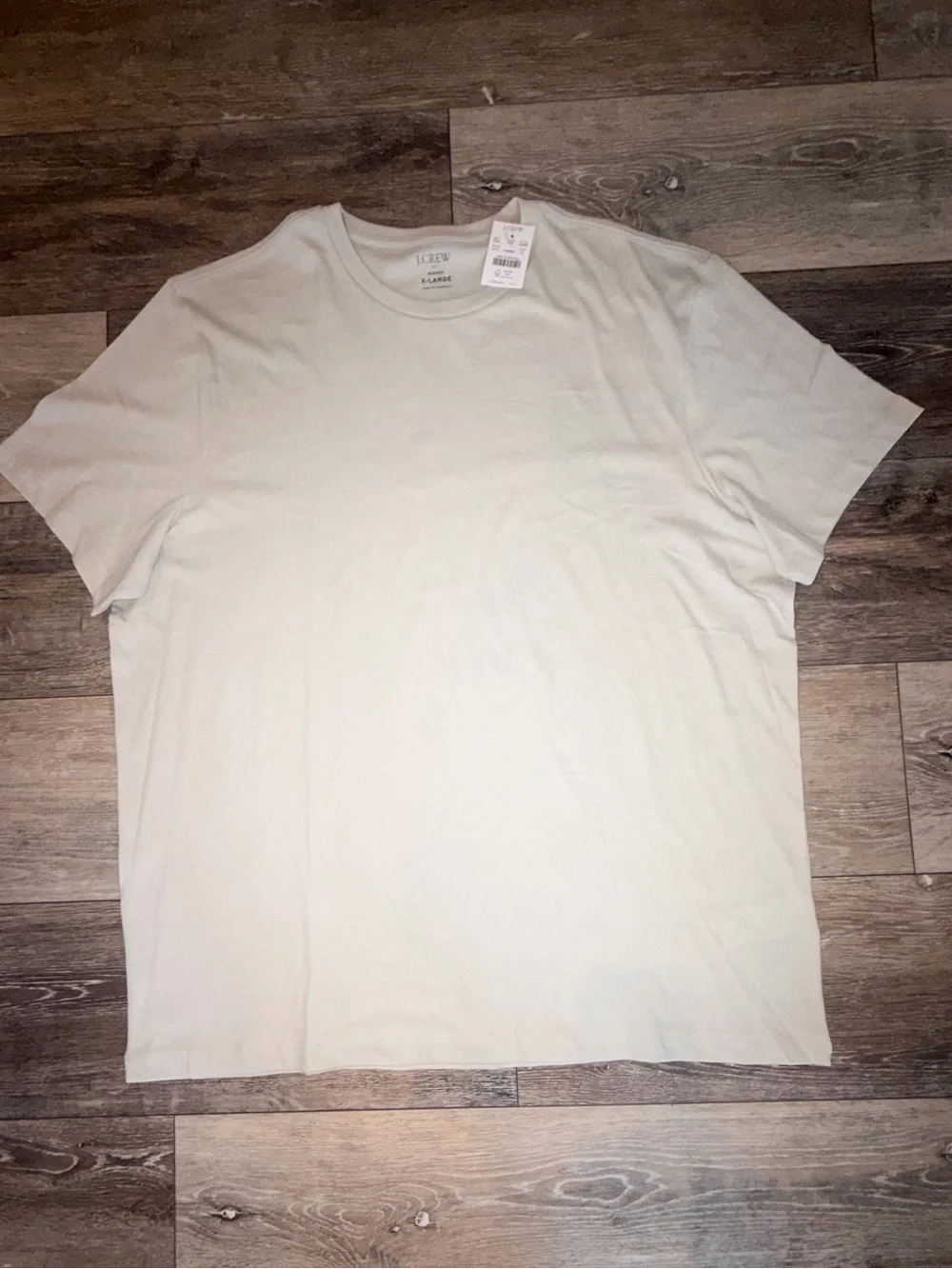 J. Crew T‑Shirt in Light Beige XL NWT